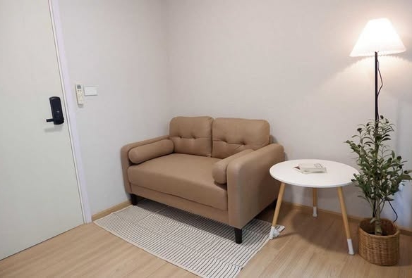 living room of พลัมคอนโด มิกซ์ แจ้งวัฒนะ เฟส 4 ตึก C