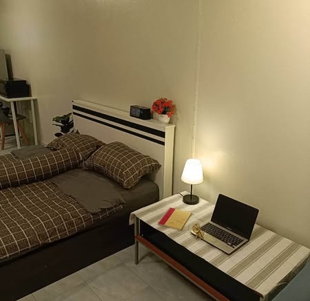 bedroom of BK condo บางแคคอนโดทาวน์