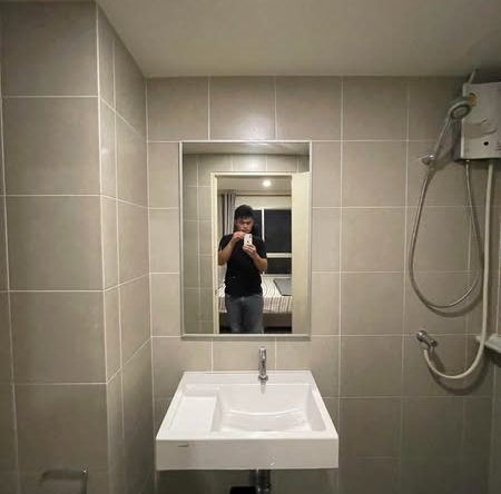 bathroom of Lumpini Ville Pranangklao - Riverview.