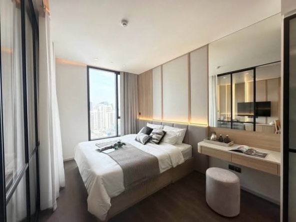bedroom of MUNIQ Sukhumvit 23