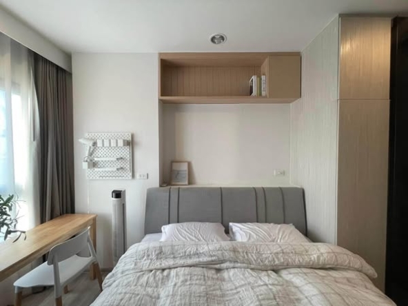 bedroom of นิช โมโน เมกะ สเปซ บางนา (Niche MONO Mega Space Bang Na)