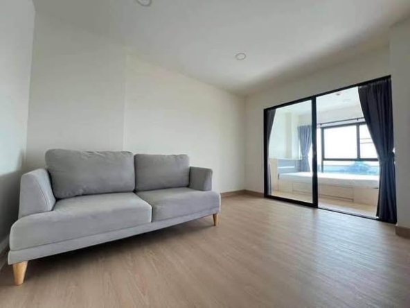 bedroom and living room and room interior of Ploen Ploen Condo Rangsit-Workpoin 5