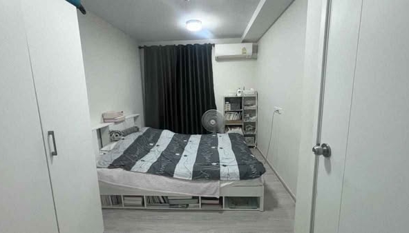 bedroom of PLUM CONDO ราม 60 อินเตอร์เชนจ์