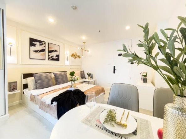 bedroom of Premsiri Botique Park Condominium