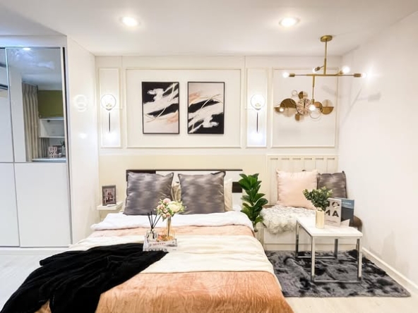 bedroom of Premsiri Botique Park Condominium