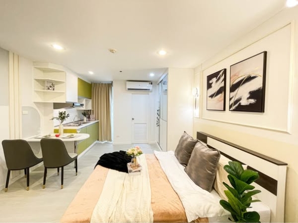bedroom of Premsiri Botique Park Condominium
