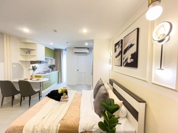 bedroom of Premsiri Botique Park Condominium