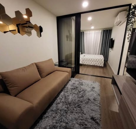 bedroom and living room and room interior of The Origin Ramintra 83 Station