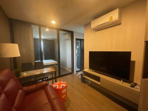 living room and bedroom of The Origin Ramintra 83 Station