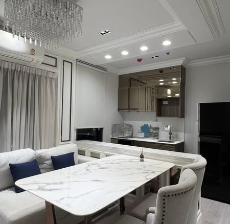 room interior and kitchen of The Parkland Phetkasem 56