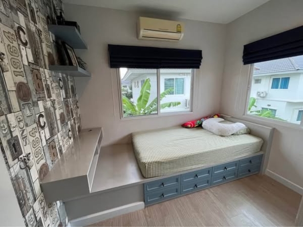 bedroom of เพอร์เฟค พาร์ค พระราม5 - บางใหญ่