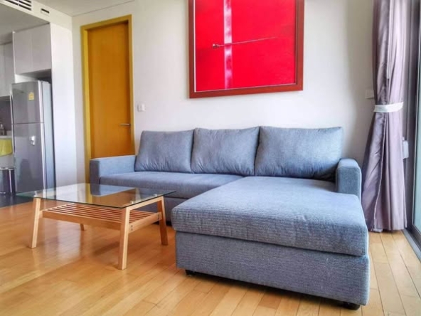 living room of AEQUA Residence Sukhumvit 49 dad no3