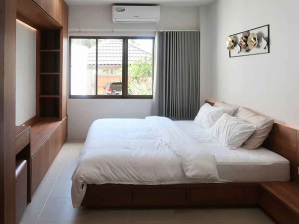 bedroom of พูลวิลล่ากรุงเทพ Airy Ville Bangkok