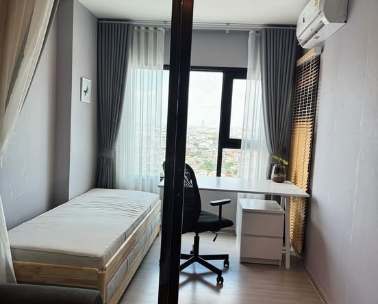 bedroom of แอสปาย เอราวัณ ไพร์ม Aspire Erawan Prime