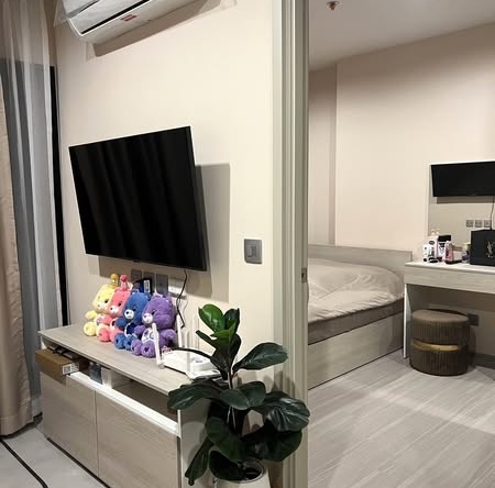bedroom of แอสปาย เอราวัณ ไพร์ม Aspire Erawan Prime