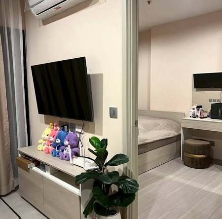 bedroom of แอสปาย เอราวัณ ไพร์ม Aspire Erawan Prime