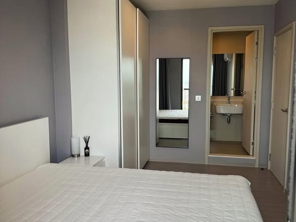 bedroom of แอสปาย เอราวัณ ไพร์ม Aspire Erawan Prime