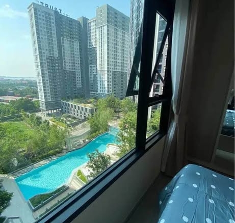 bedroom of แอสปาย เอราวัณ ไพร์ม Aspire Erawan Prime
