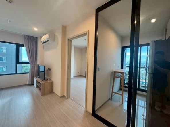 bedroom and room interior of แอสปาย เอราวัณ ไพร์ม Aspire Erawan Prime