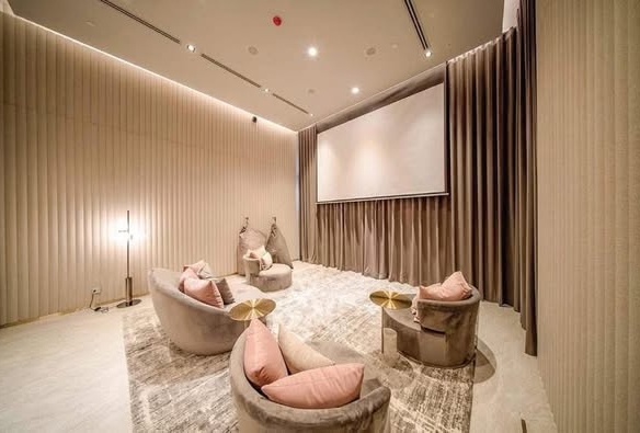 living room of แอสปาย เอราวัณ ไพร์ม Aspire Erawan Prime