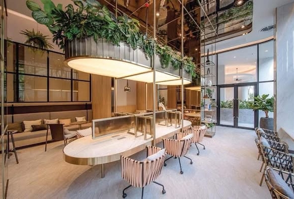 room interior of แอสปาย เอราวัณ ไพร์ม Aspire Erawan Prime