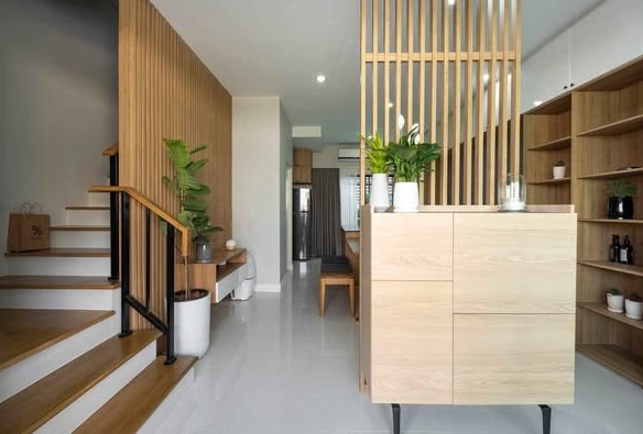 room interior of Baan Klang Muang Rama 9