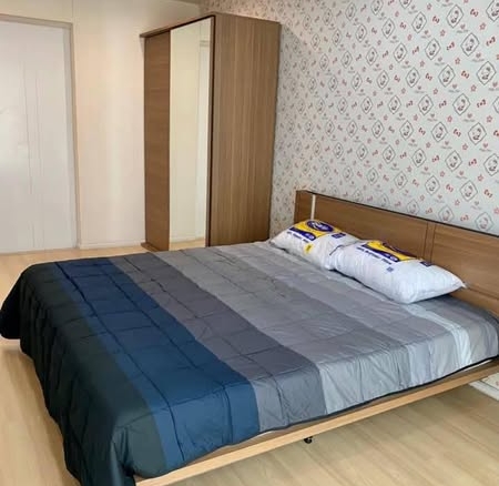 bedroom of Happy condo ladprao
