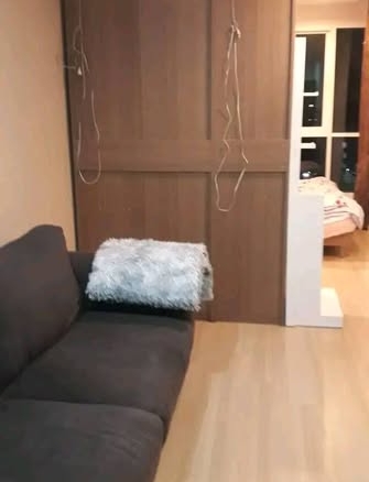 room interior of Happy condo ladprao