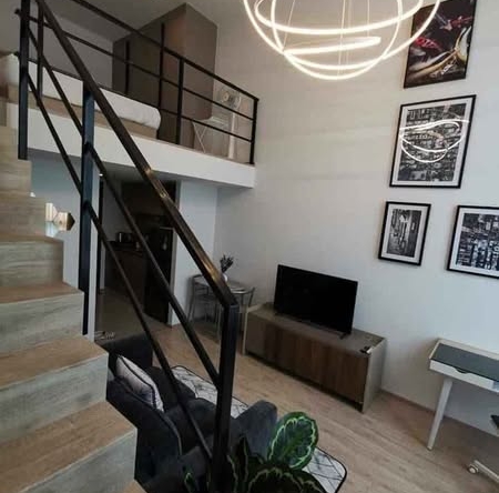 living room of Ideo New Rama 9