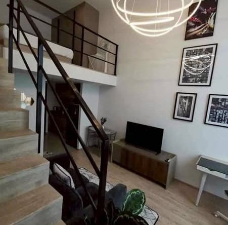 living room of Ideo New Rama 9
