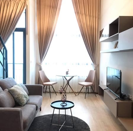 living room of Ideo New Rama 9
