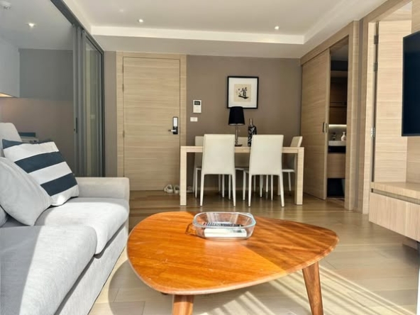 living room of Klass Silom Condo