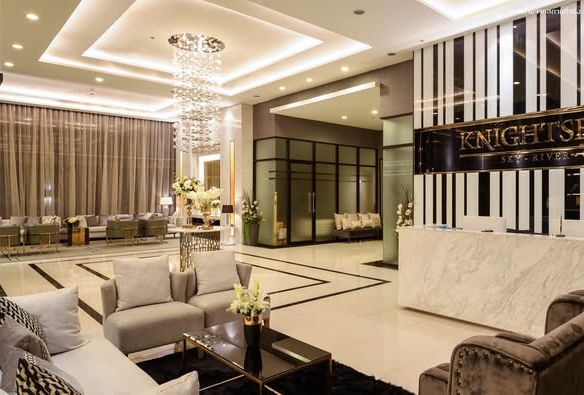 living room of Knightsbridge Sky River Ocean Condominium