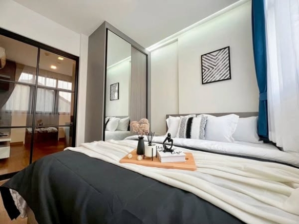 bedroom of Magnix Condo Ramintra21
