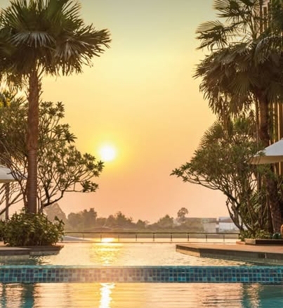 pool of Metro Luxe Riverfront Rattanathibet