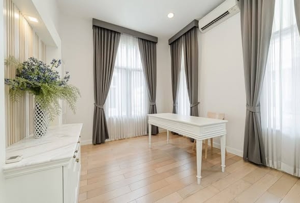 living room and bedroom of Milton Residence Ramintra