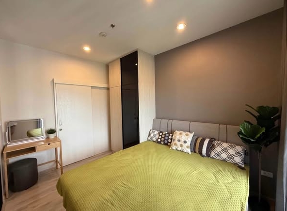 bedroom of นิช โมโน เมกะ สเปซ บางนา (Niche MONO Mega Space Bang Na)