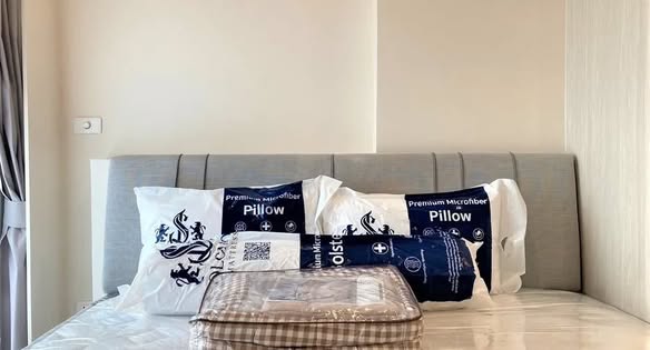 bedroom of นิช โมโน เมกะ สเปซ บางนา (Niche MONO Mega Space Bang Na)