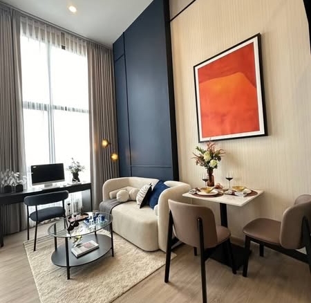 bedroom and living room of Origin Plug & Play Ramintra : ออริจิ้น ปลั๊ก แอนด์ เพลย์ รามอินทรา