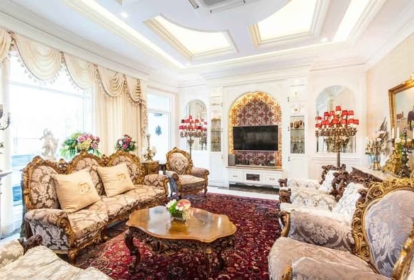 living room of Shanghai Mansion Bangkok