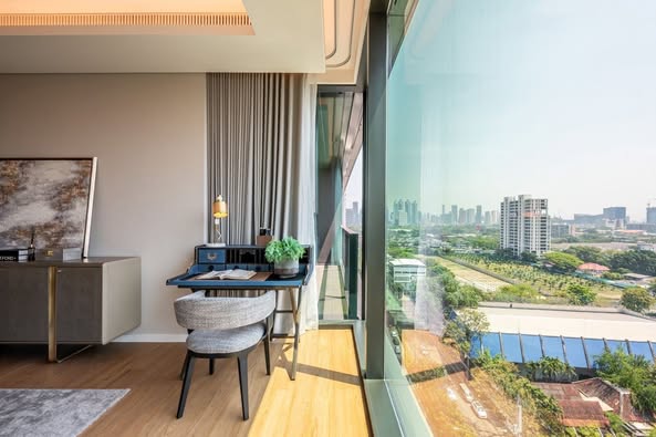 bedroom of Sindhorn Tonson