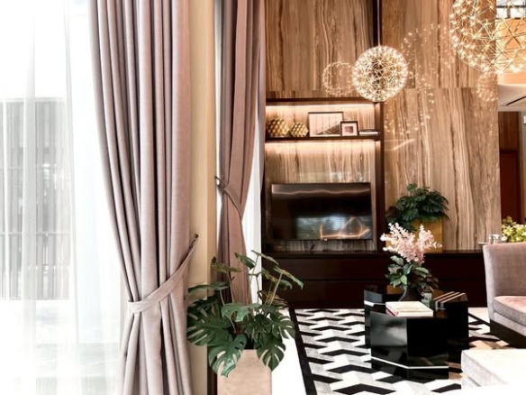 living room of เดอะ เจนทริ วิภาวดี (The Gentry Vibhavadi)