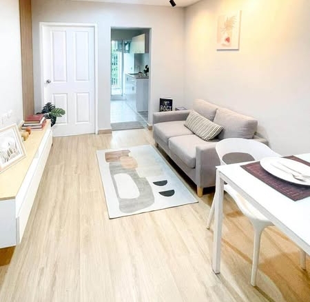 living room of The Kith Plus Nawamin เดอะ คิทท์ พลัส นวมินทร์