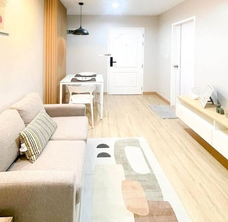 living room of The Kith Plus Nawamin เดอะ คิทท์ พลัส นวมินทร์