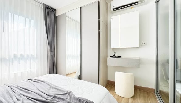 bedroom and room interior of The Niche ID Bangkhae – Bangkae Phase 2