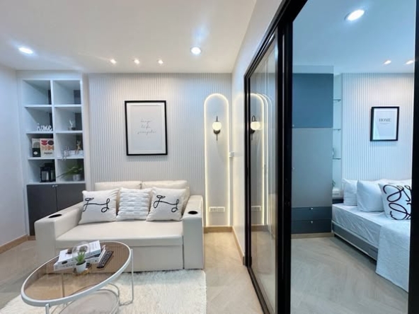 living room and bedroom and room interior of The Niche MONO Bangna อาคาร C และ D