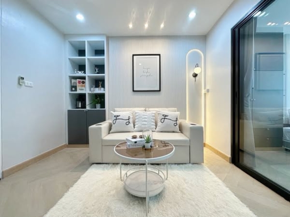 living room and room interior of The Niche MONO Bangna อาคาร C และ D