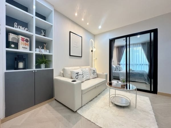 living room and room interior of The Niche MONO Bangna อาคาร C และ D