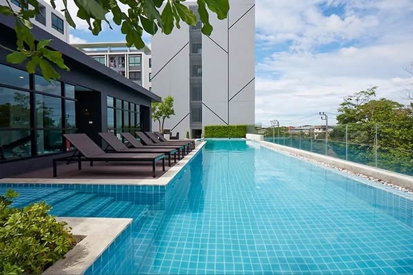pool of The Niche MONO Bangna อาคาร C และ D