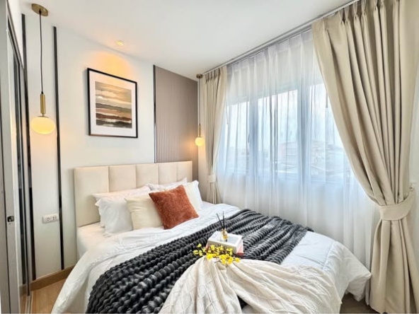 bedroom of The Privacy Ladprao – Sena